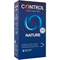 Preservativos Control Nature - Caja de condones- gama placer natural- lubricados- perfecta adaptabilidad- sexo seguro- 6…